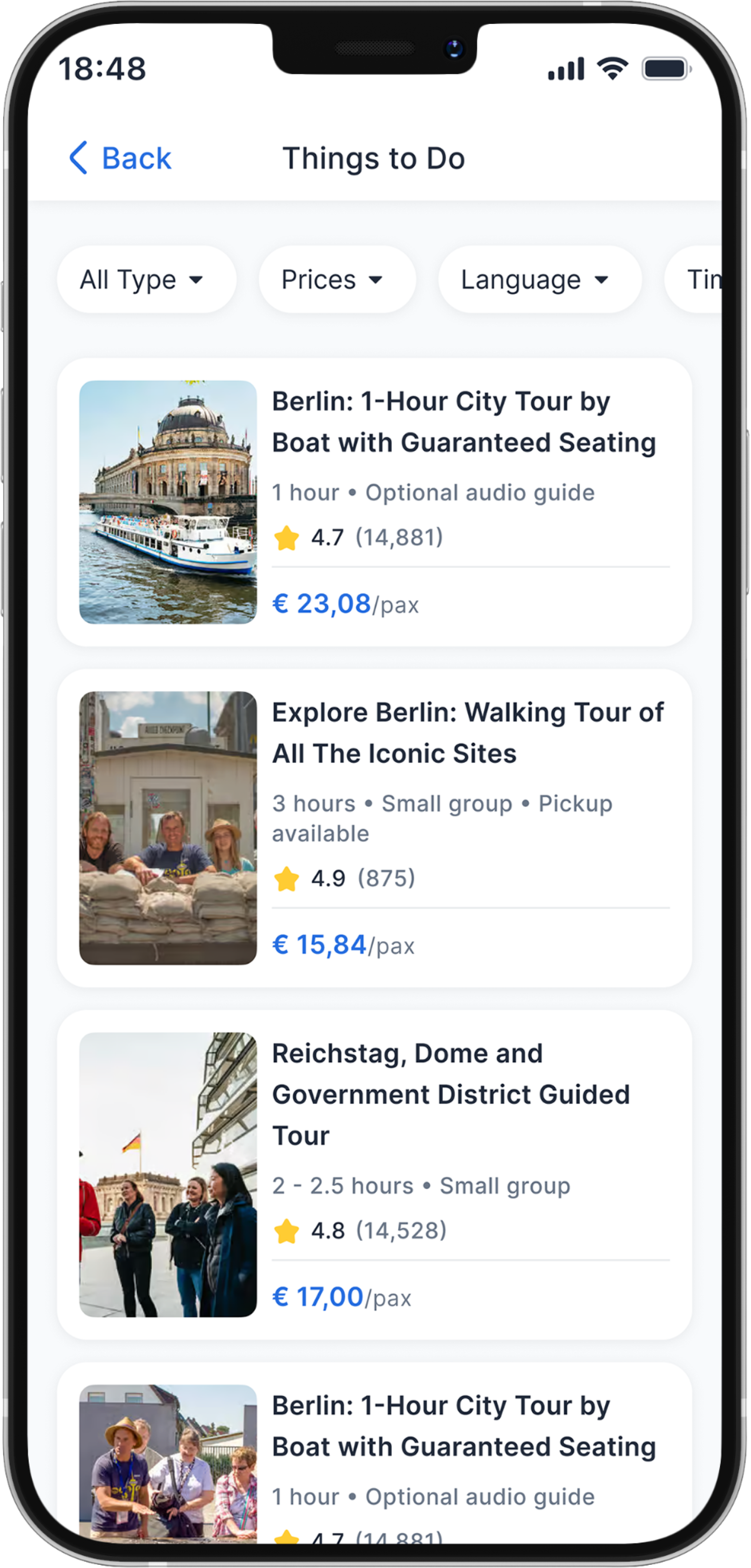 Experiences mockup 2